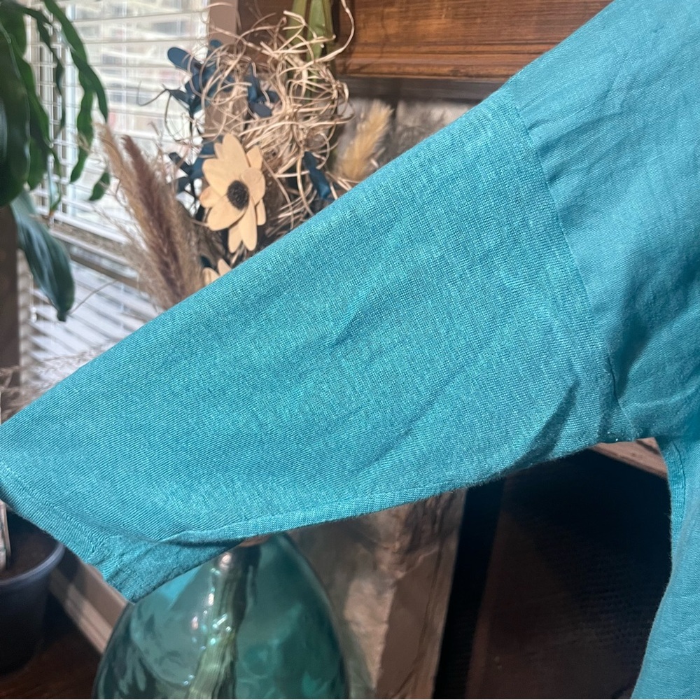 J. Jill 100% Linen Tunic Top - Picture 6 of 11